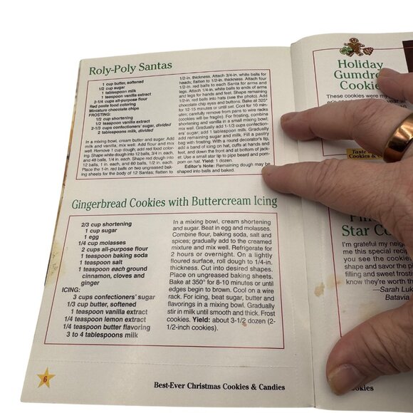 Best-Ever Christmas Cookies & Candies Taste Of Home Recipe Book - Picture 3 of 6